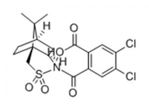 N-(2-羧基-4,5-二氯苯甲酰)-(-)-10,2-樟脑磺内酰胺