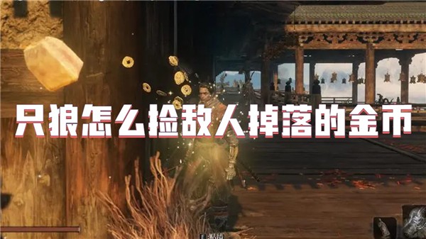 只狼怎么捡敌人掉落的金币